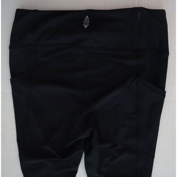 Free People Movement OB1512155 Women's Sz S Black Wonderland Run Leggings - Picture 7 of 16